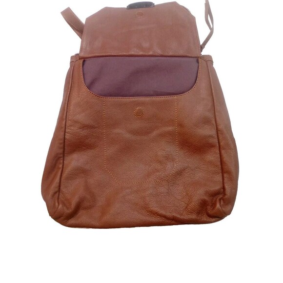 Kooba Brown leather Adjustable Strap Classic Backpack Pockets Large Women\'s New main image 6